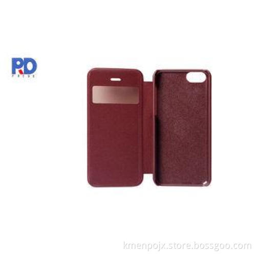 IPhone 5C Flip Cover Mobile Phone Protective Cases Artifici